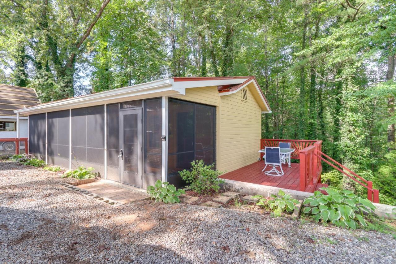 Cozy Blairsville Studio With Deck 15 Yards To Lake! Esterno foto